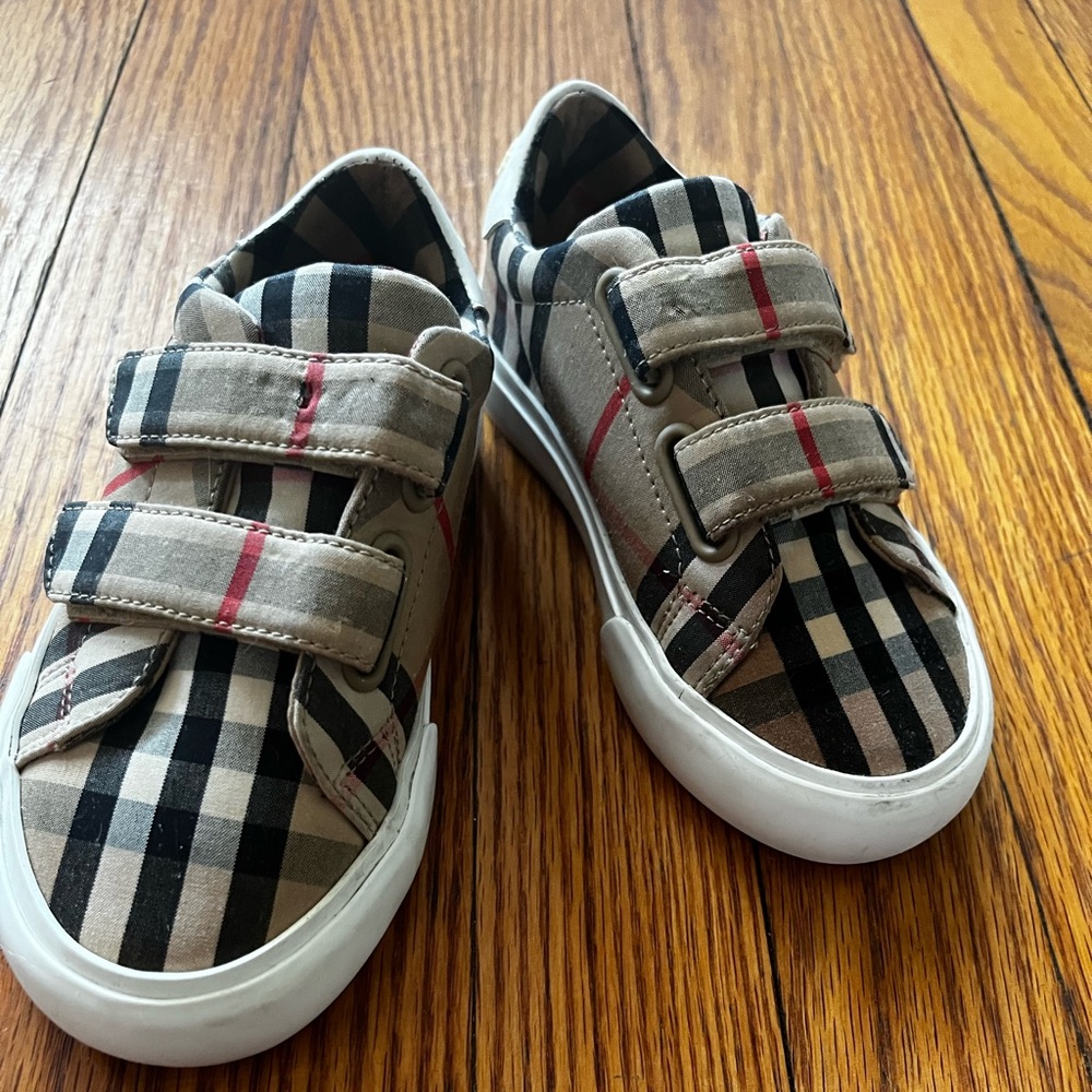 ‼️Kids Burberry Check Sneaker‼️
